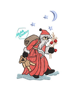 Model broderie Mos Craciun MBR1508