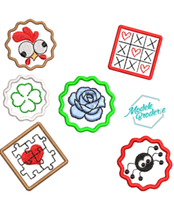 Set modele broderie martisoare MBR1550